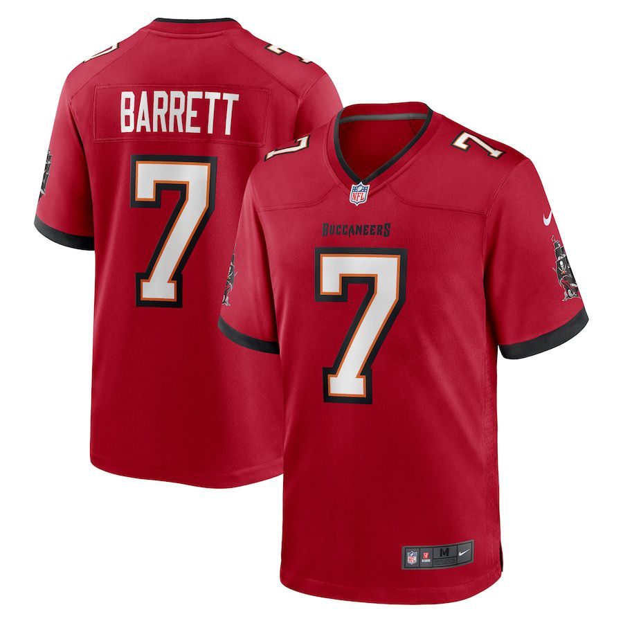 Men Tampa Bay Buccaneers 7 Shaquil Barrett Nike Red Game Player NFL Jersey